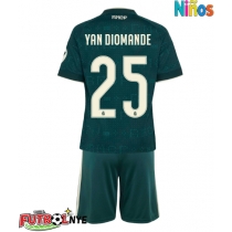 Camiseta Real Madrid Yan Diomande #25 Visitante Equipación para niños 2026-27 manga corta (+ pantalones cortos)